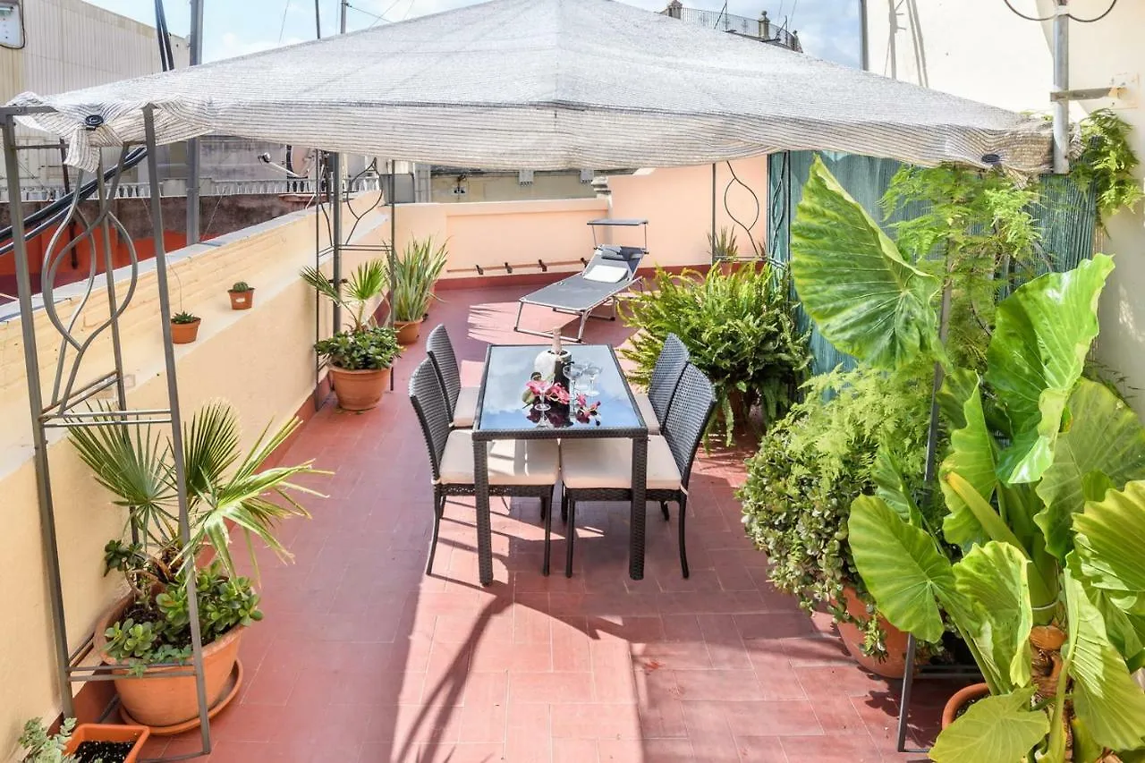 Апартаменты Private Roof Top Sant Antoni Барселона