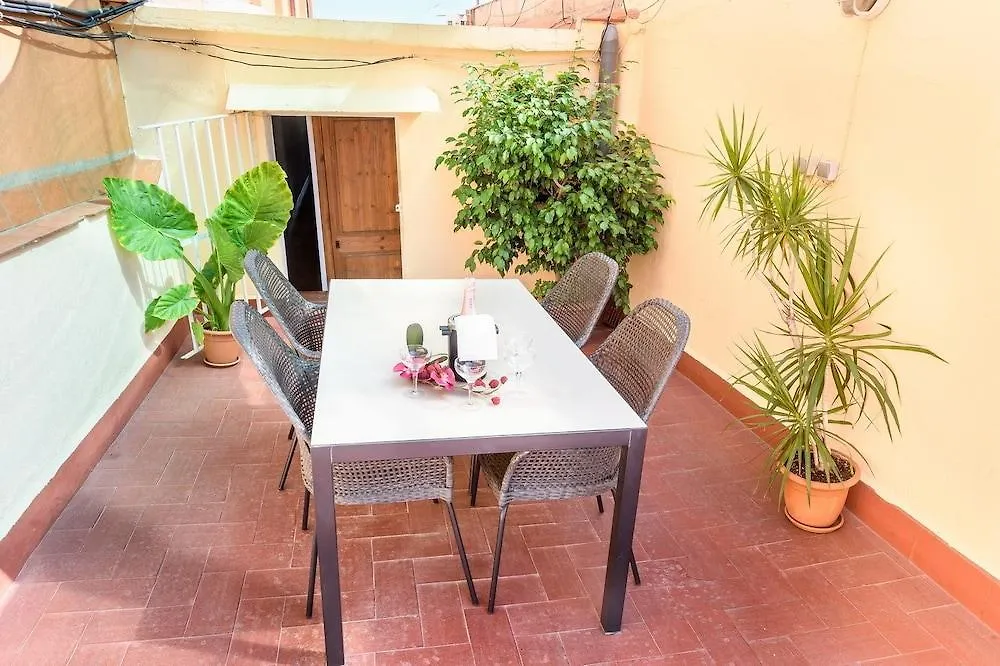 Private Roof Top Sant Antoni Apartment Barcelona